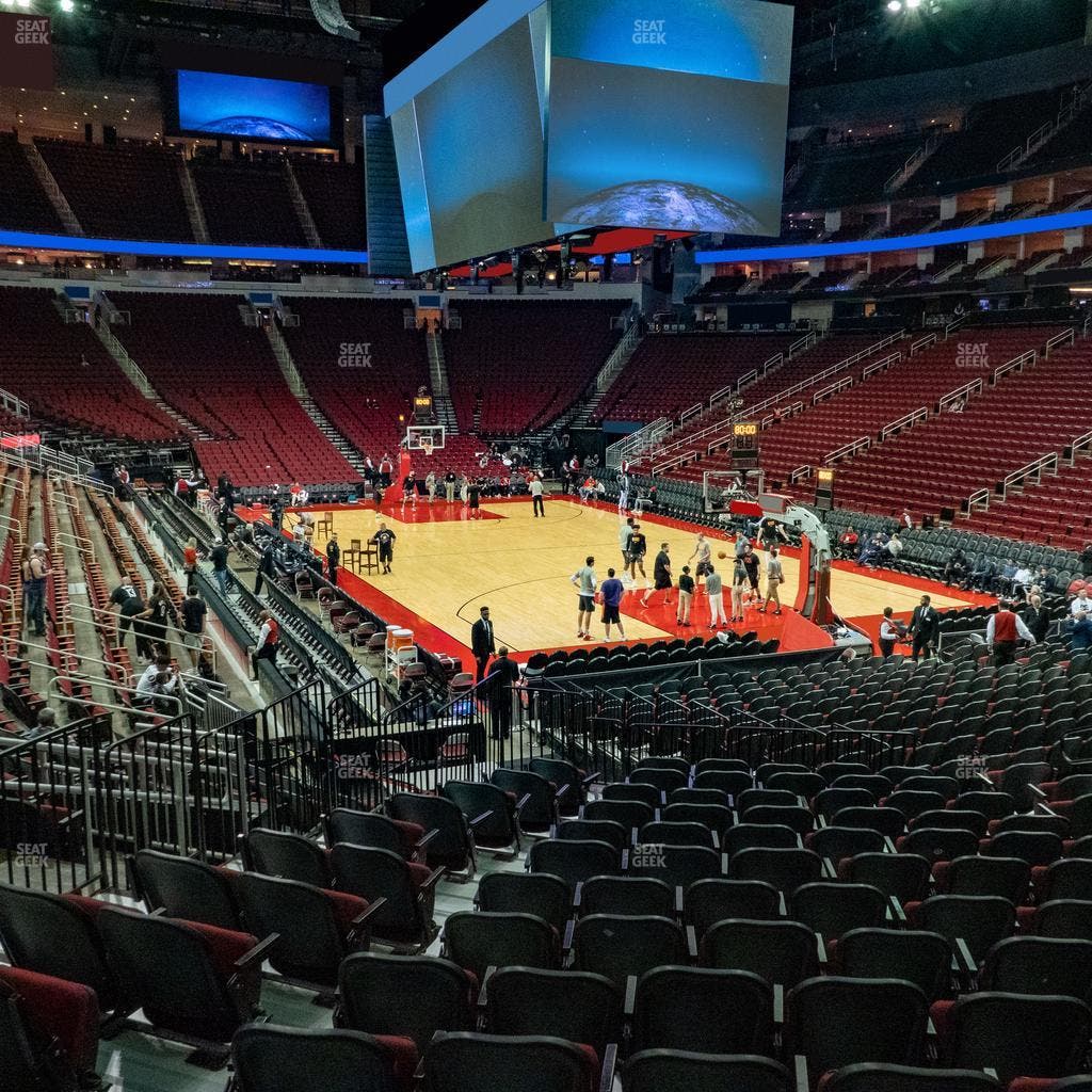 Toyota Center - Section 115 Seat View