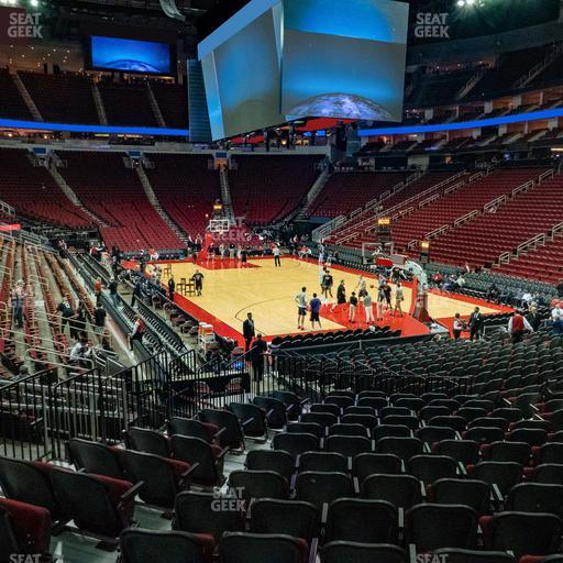 Toyota Center - Section 115 Seat View