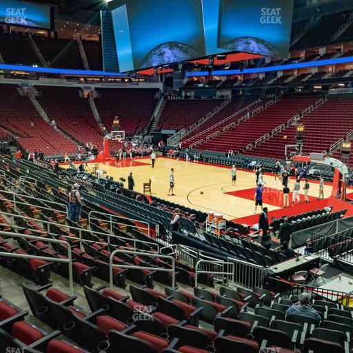 Toyota Center - Section 116 Seat View