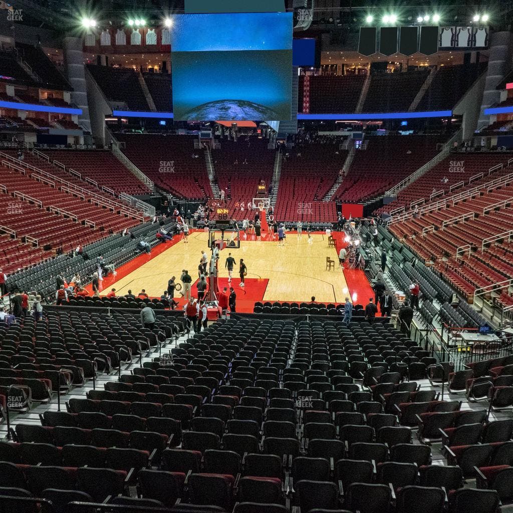 Toyota Center - Section 126 Seat View