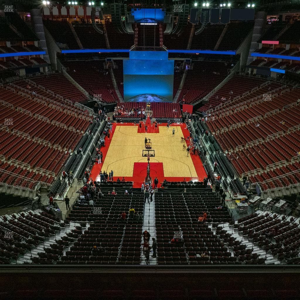 Toyota Center - Section 401 Seat View