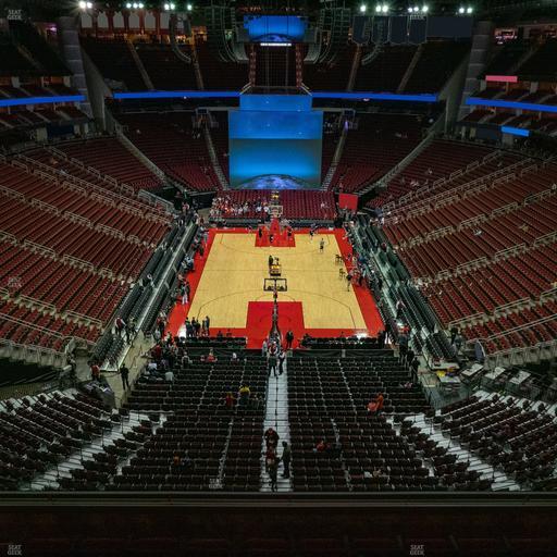 Toyota Center - Section 401 Seat View