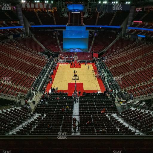Toyota Center - Section 401 Seat View