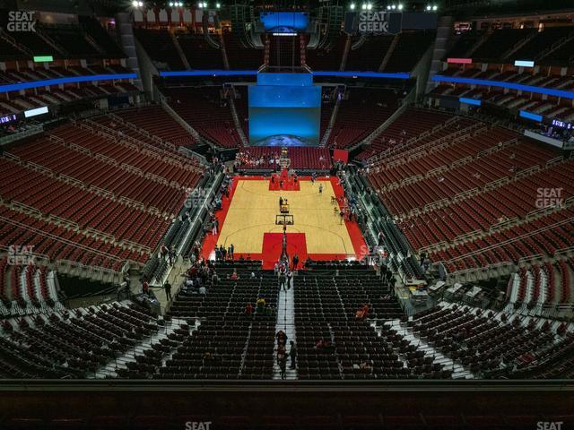 Toyota Center - Section 401 Seat View