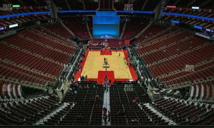 Toyota Center - Section 401 Seat View