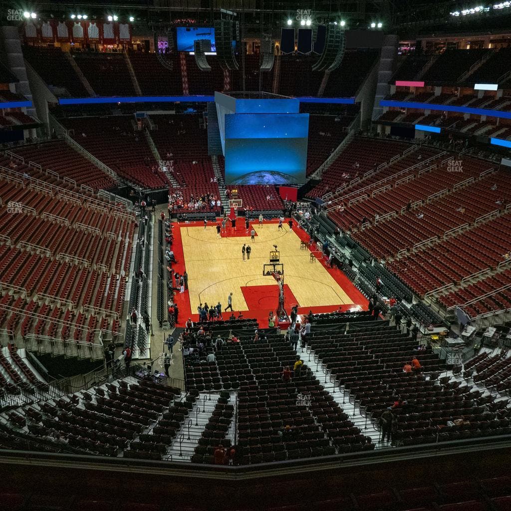 Toyota Center - Section 402 Seat View
