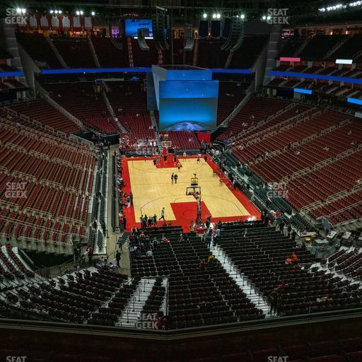 Toyota Center - Section 402 Seat View