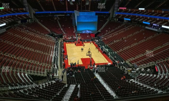Toyota Center - Section 402 Seat View