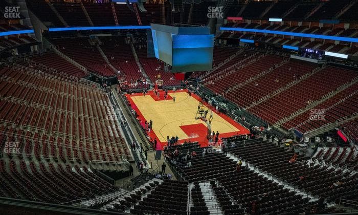 Toyota Center - Section 403 Seat View