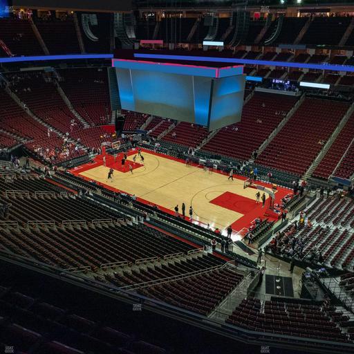 Toyota Center - Section 406 Seat View