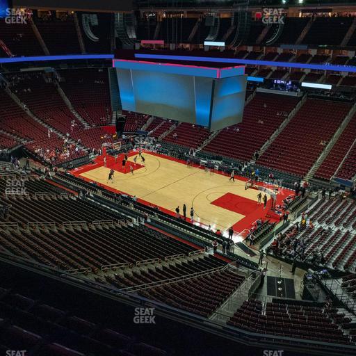 Toyota Center - Section 406 Seat View