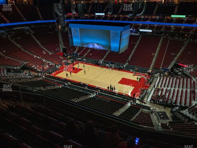 Toyota Center - Section 407 Seat View