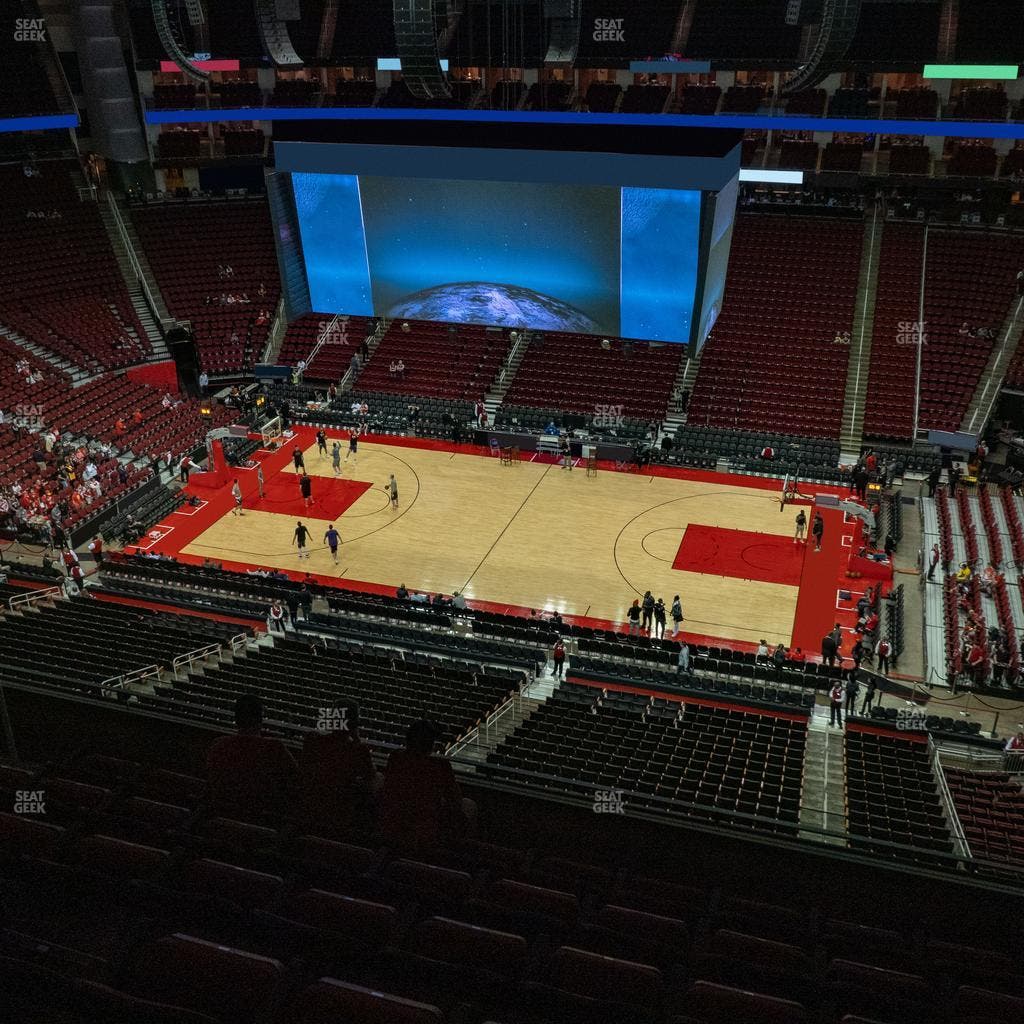 Toyota Center - Section 408 Seat View