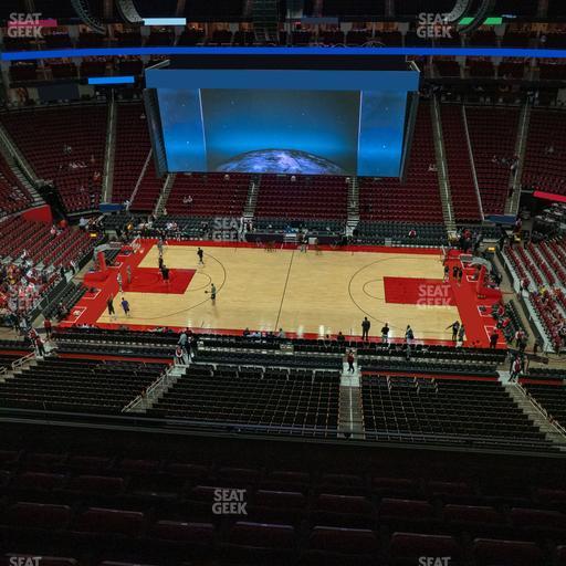 Toyota Center - Section 409 Seat View