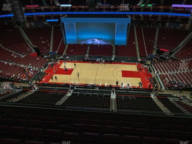 Toyota Center - Section 409 Seat View