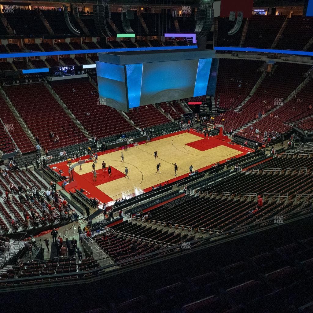 Toyota Center - Section 413 Seat View