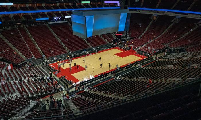 Toyota Center - Section 413 Seat View