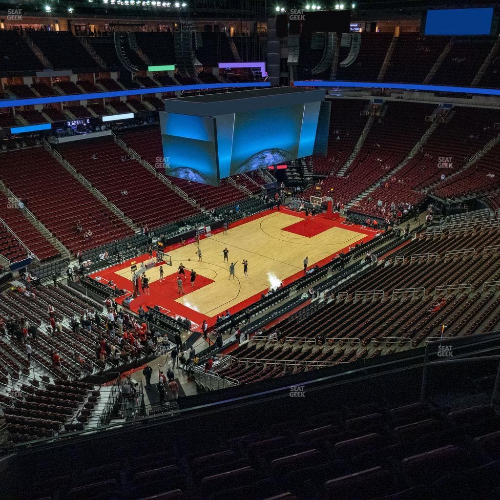 Toyota Center - Section 414 Seat View