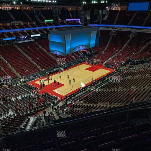 Toyota Center - Section 414 Seat View