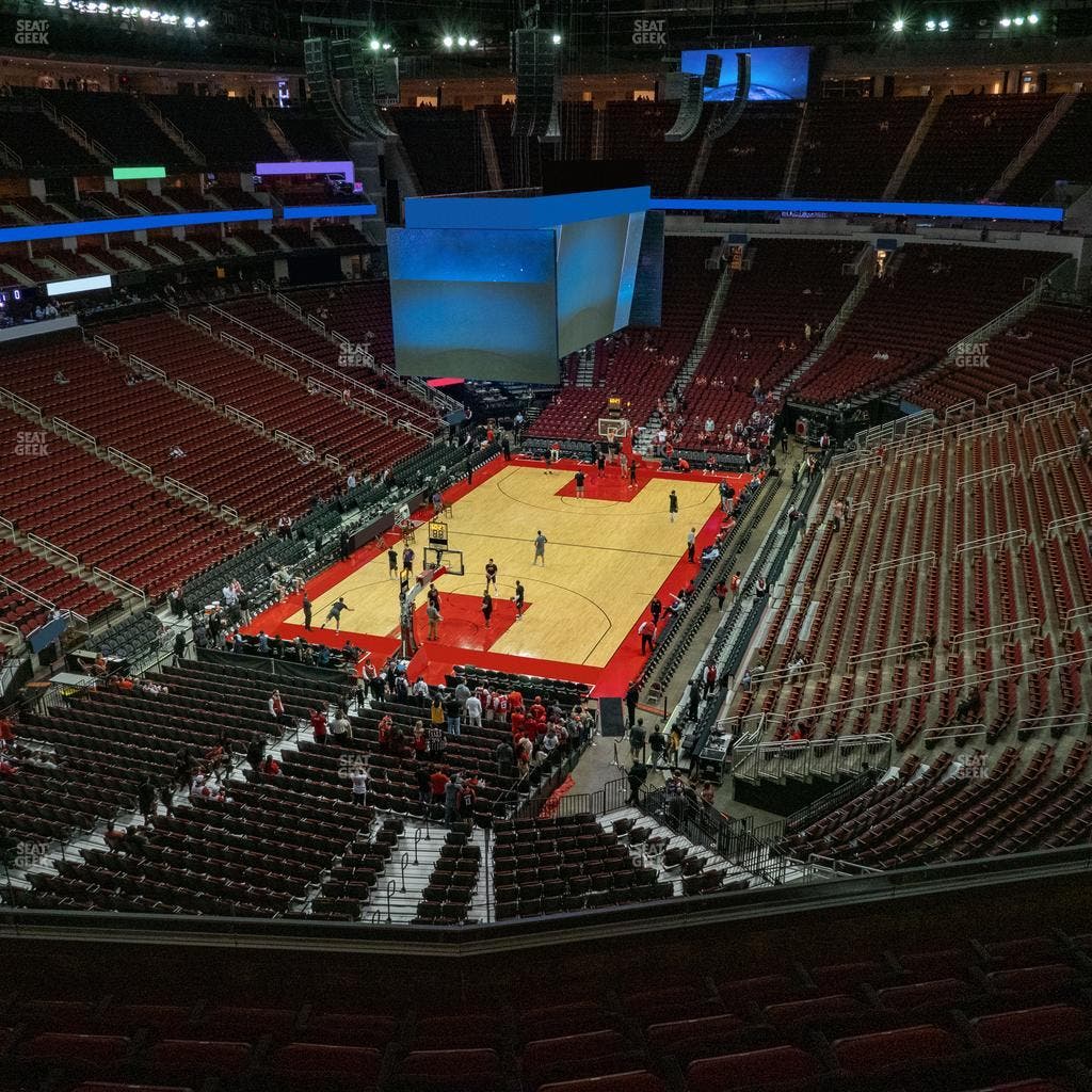 Toyota Center - Section 416 Seat View