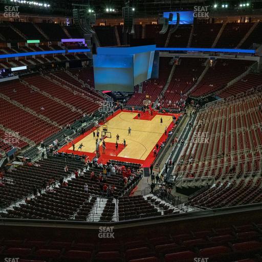 Toyota Center - Section 416 Seat View