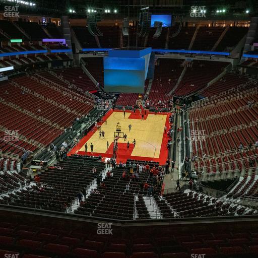 Toyota Center - Section 417 Seat View