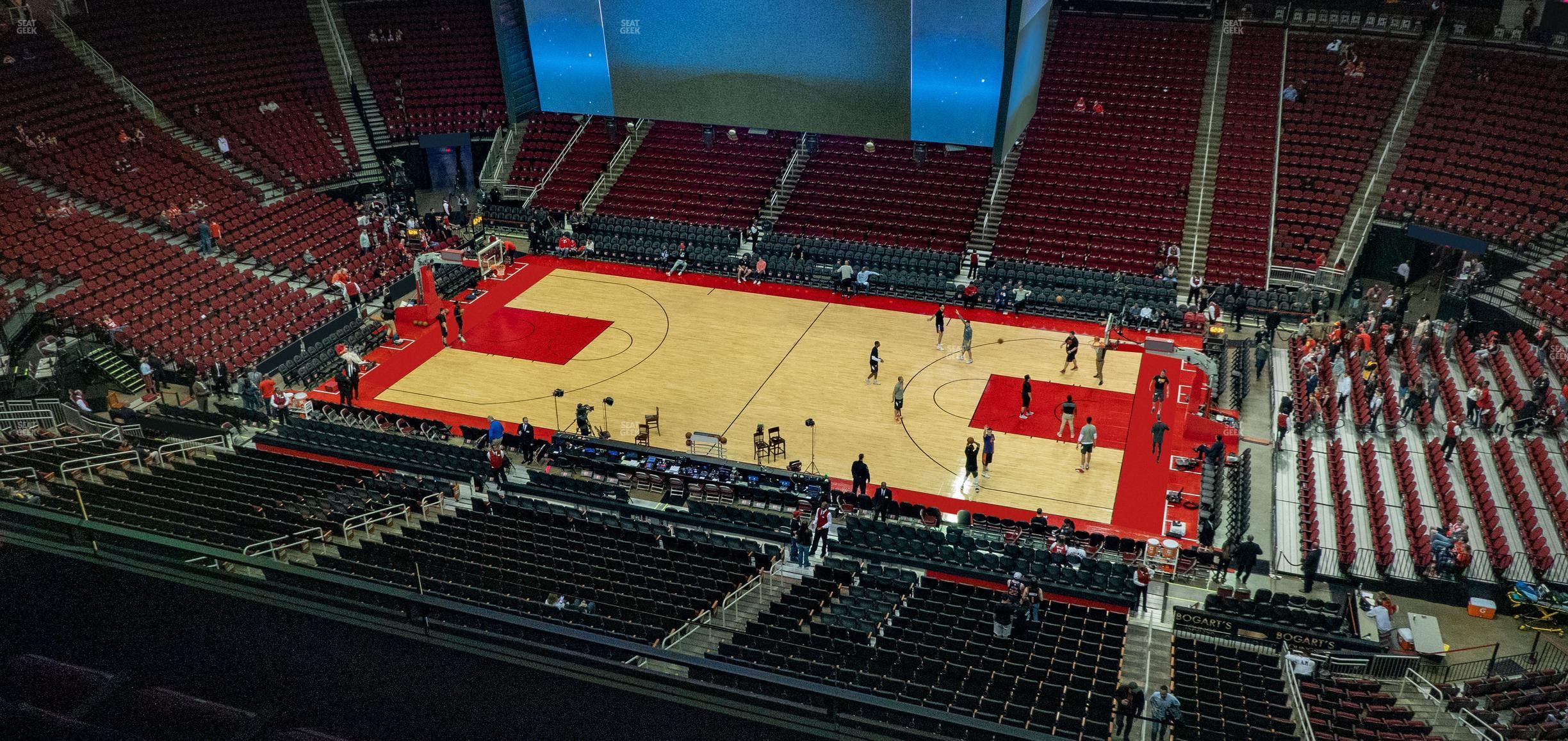 Toyota Center - Section 425 Seat View