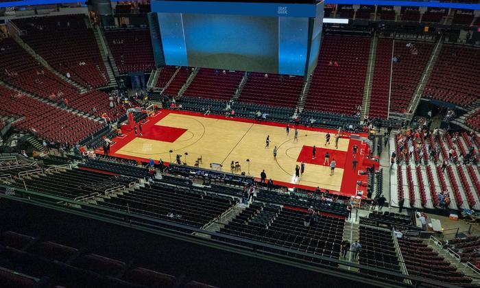 Toyota Center - Section 425 Seat View