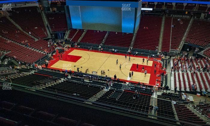 Toyota Center - Section 425 Seat View