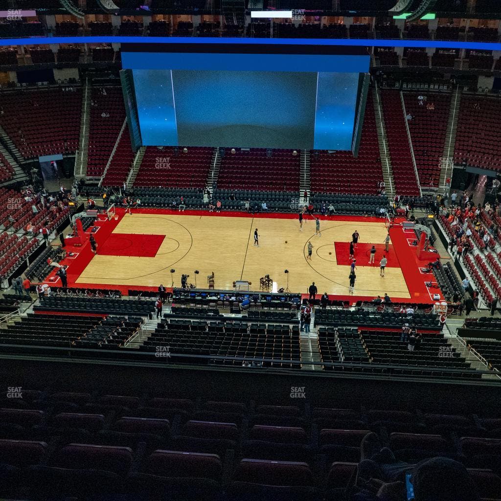 Toyota Center - Section 426 Seat View