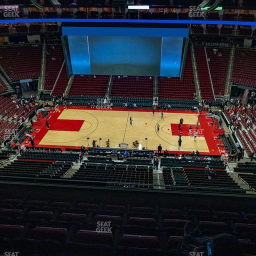 Toyota Center - Section 426 Seat View