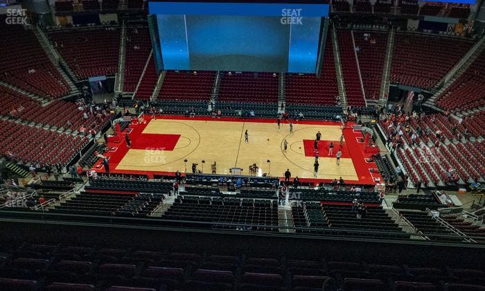 Toyota Center - Section 426 Seat View