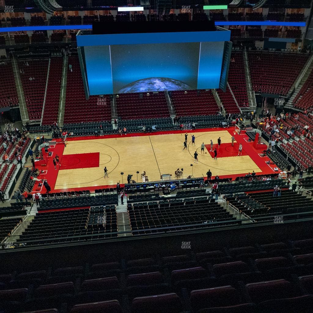 Toyota Center - Section 427 Seat View