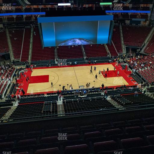 Toyota Center - Section 427 Seat View