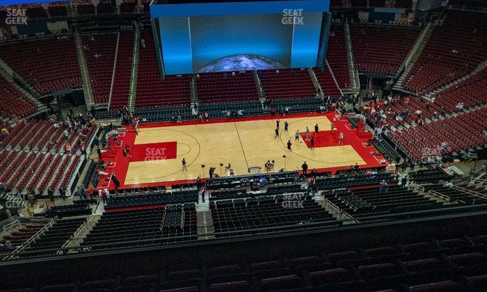 Toyota Center - Section 427 Seat View