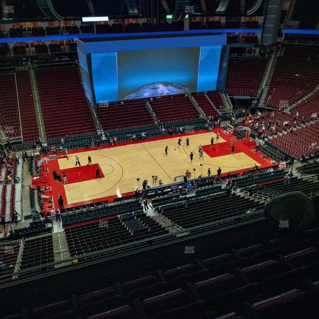 Toyota Center - Section 428 Seat View