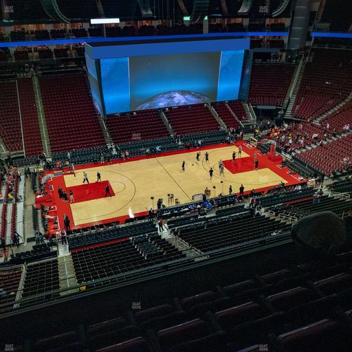 Toyota Center - Section 428 Seat View