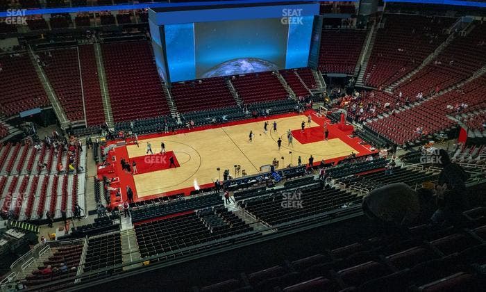 Toyota Center - Section 428 Seat View
