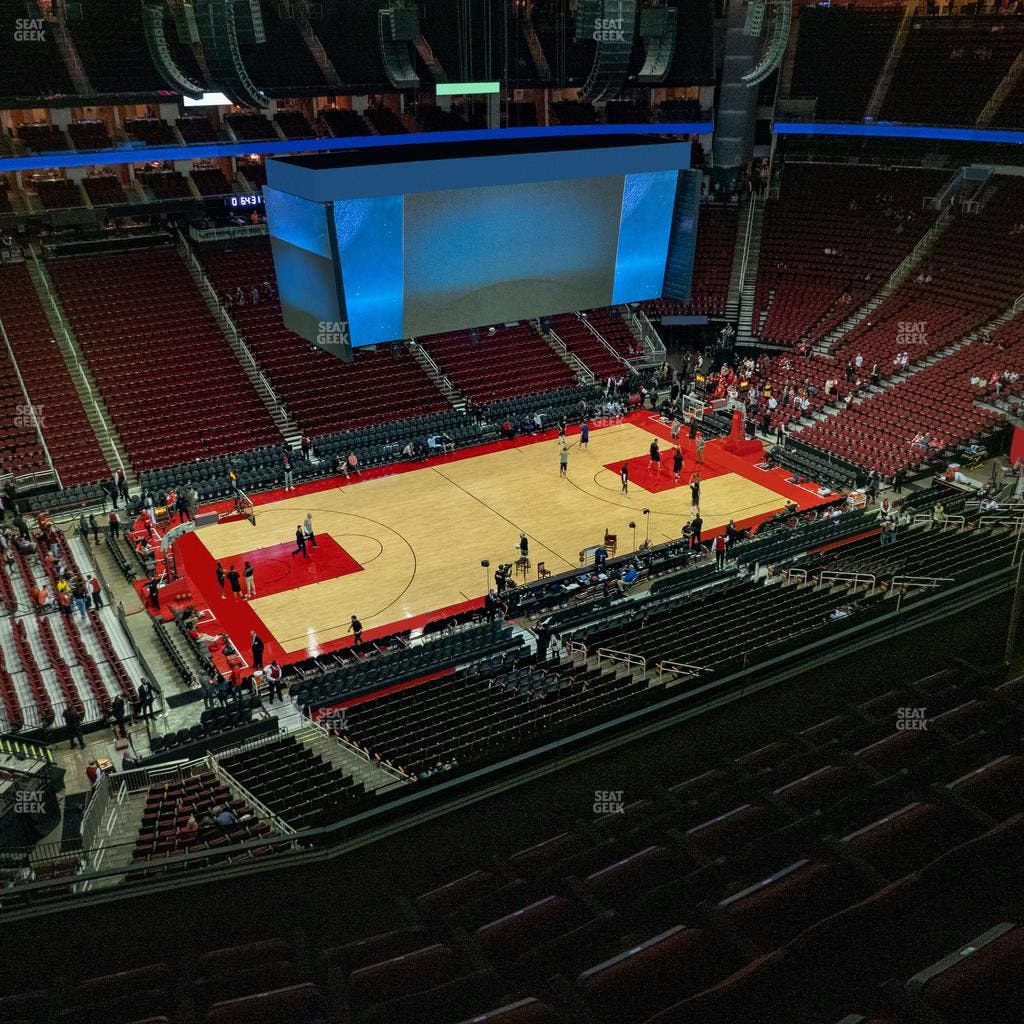 Toyota Center - Section 429 Seat View