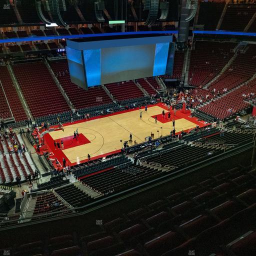 Toyota Center - Section 429 Seat View