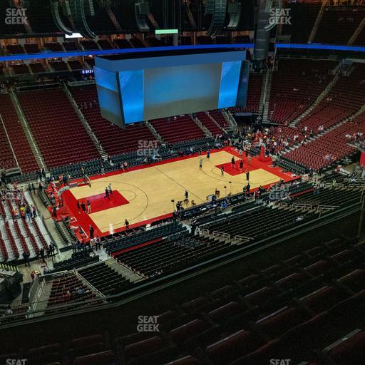 Toyota Center - Section 429 Seat View