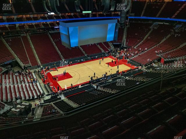 Toyota Center - Section 429 Seat View