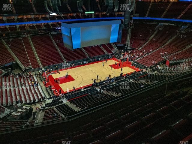 Toyota Center - Section 429 Seat View