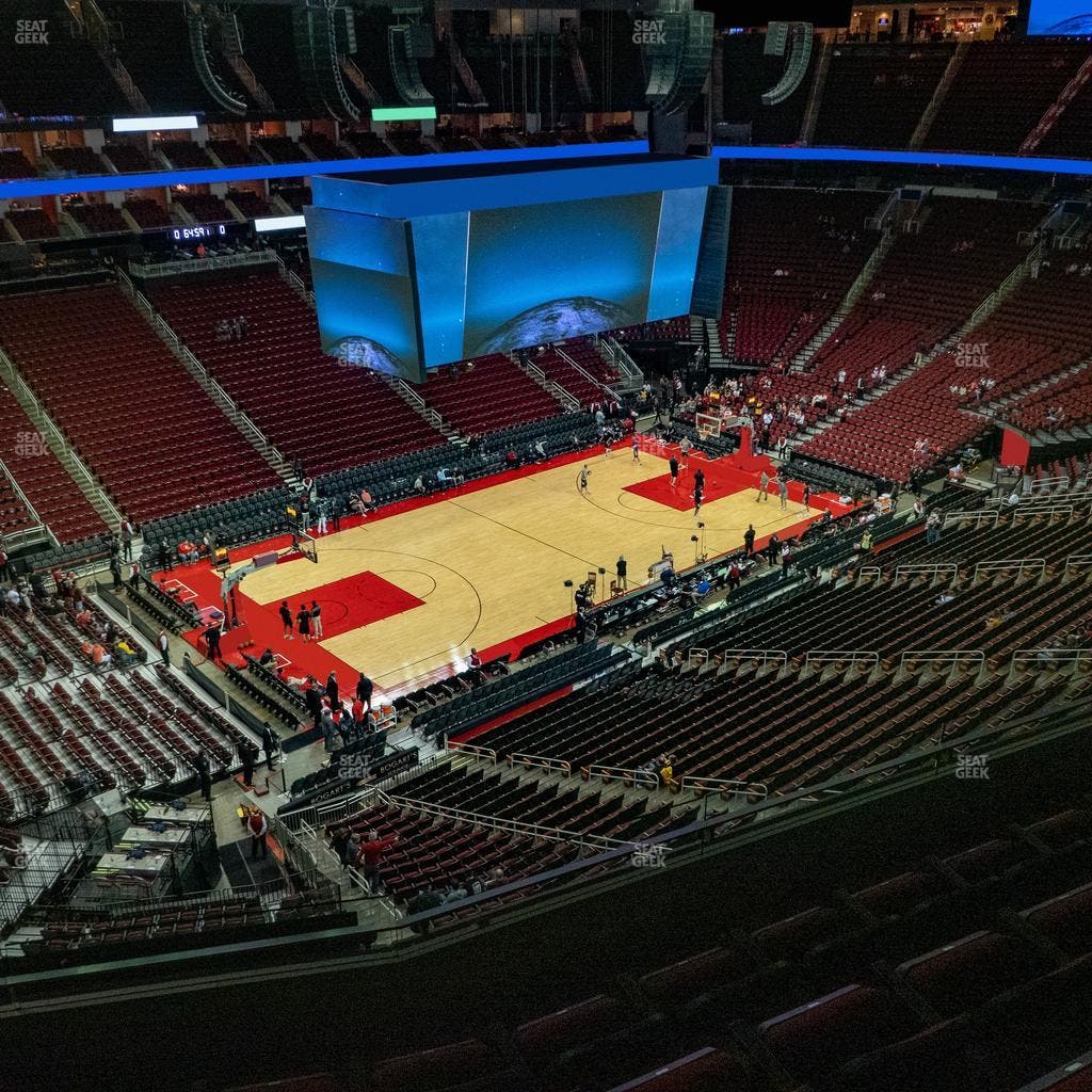 Toyota Center - Section 430 Seat View