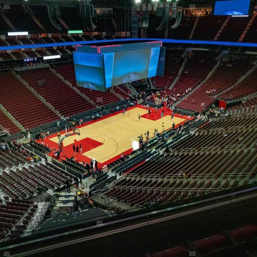 Toyota Center - Section 431 Seat View