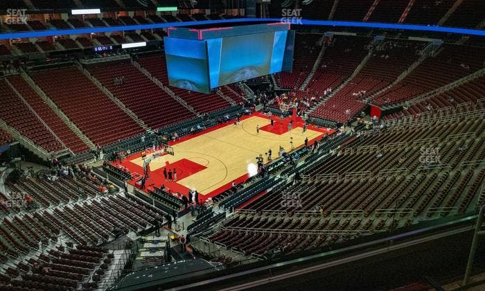 Toyota Center - Section 431 Seat View