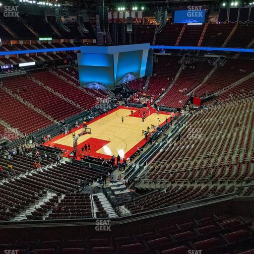 Toyota Center - Section 432 Seat View