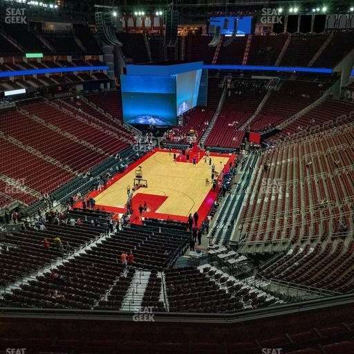 Toyota Center - Section 433 Seat View