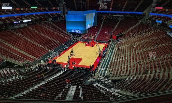 Toyota Center - Section 433 Seat View