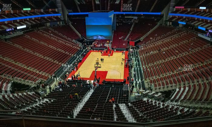 Toyota Center - Section 434 Seat View